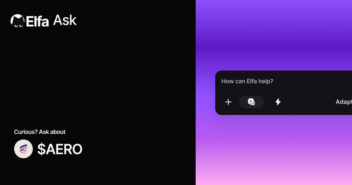 AERO | Elfa AI