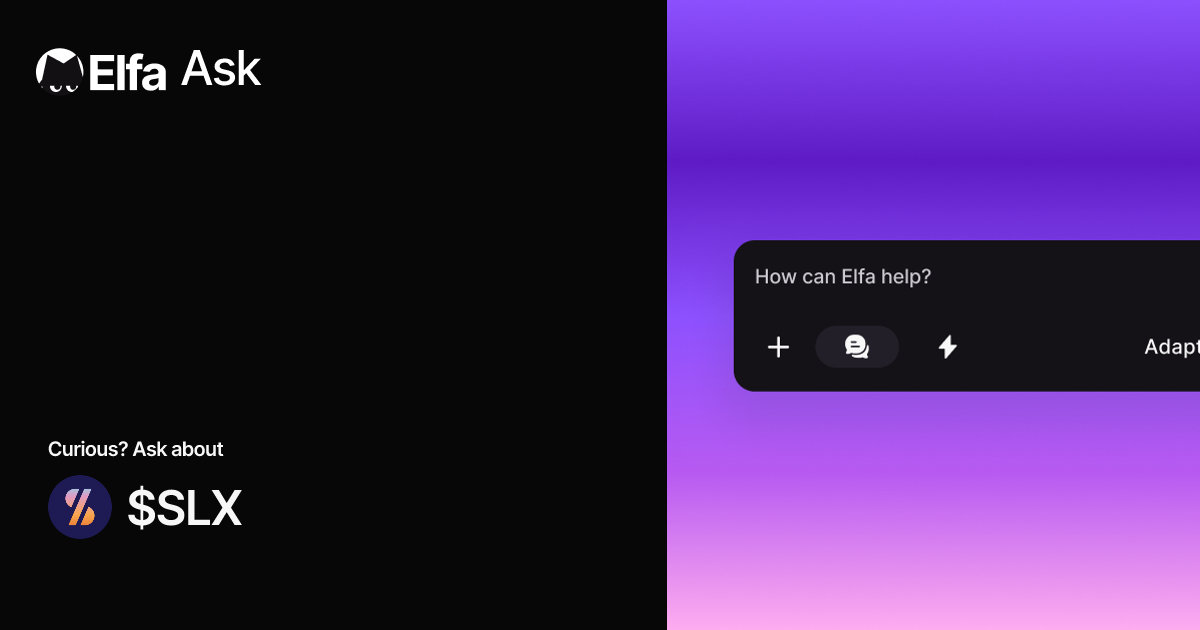 SLX | Elfa AI